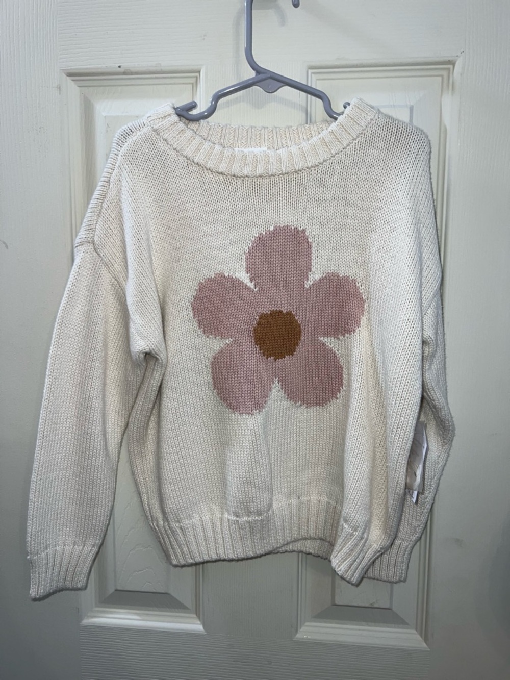NWT Little Co by Lauren Conrad Floral Knit Sweater Toddler Size 4T